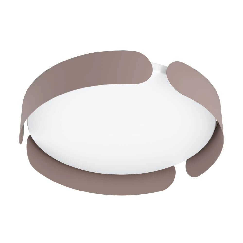 Mokka-Deckenleuchte Valcasotto Ø 37cm
