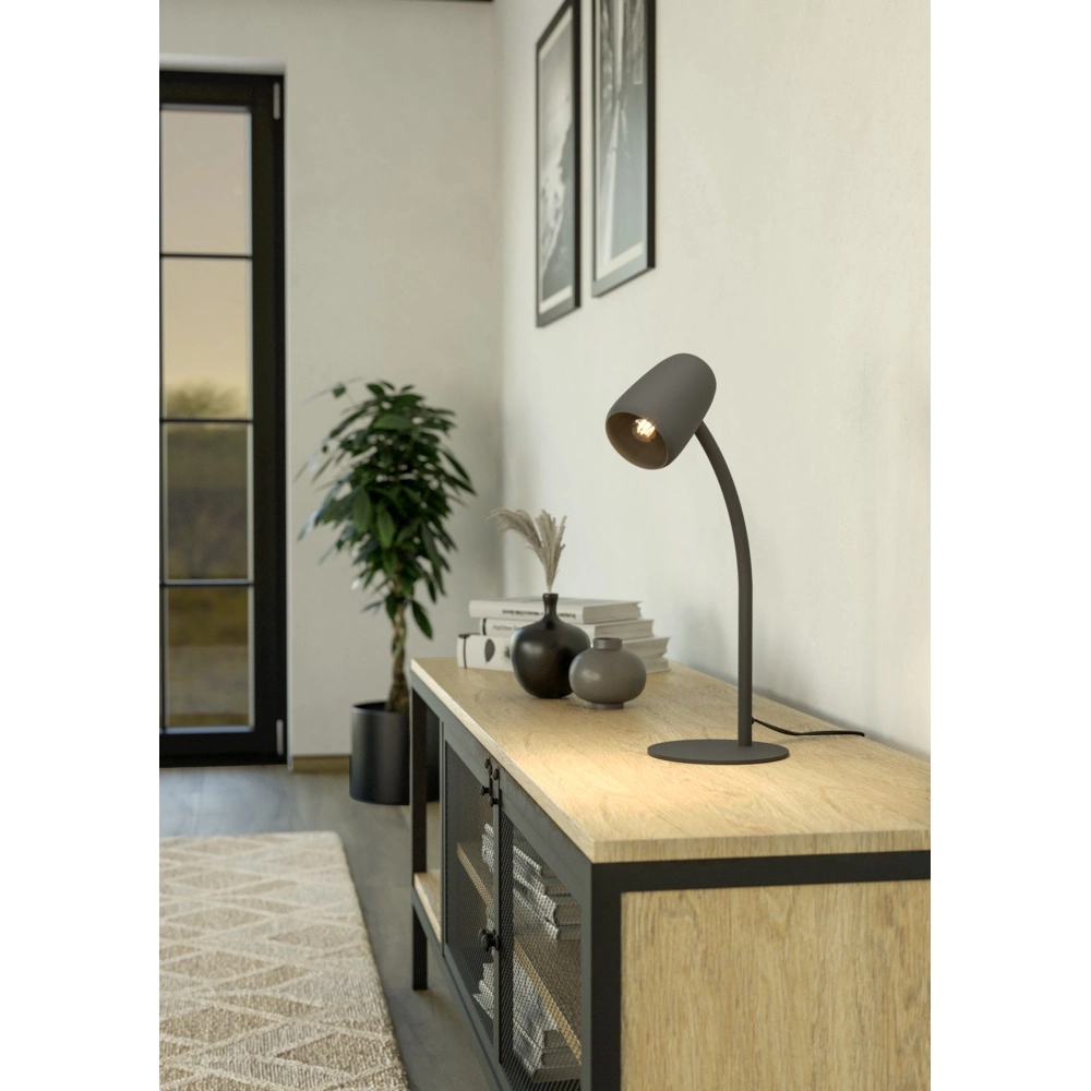 Tischlampe Carlo schwarz Eglo 9008606357567