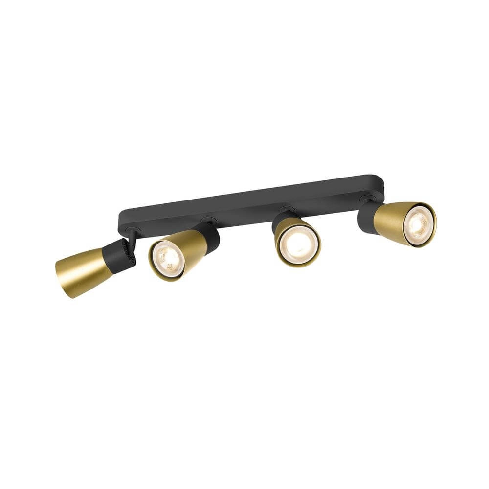 Spott Puri 2.0 Dome Schwarz-Gold 4-Lichter
