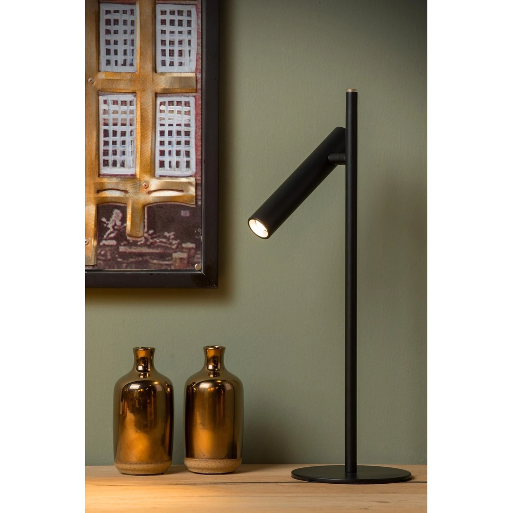 Schreibtischlampe Philon Schwarz Lucide 5411212791689