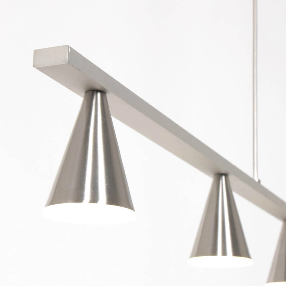 Design-Hängelampe Vortex 120 cm – Edelstahl Steinhauer 8712746135459
