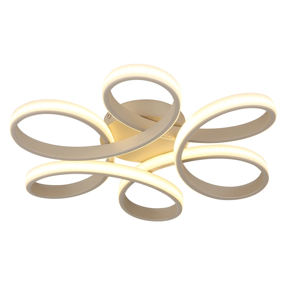 Design-Deckenlampe Orbita Sandbraun Globo 9007371581313