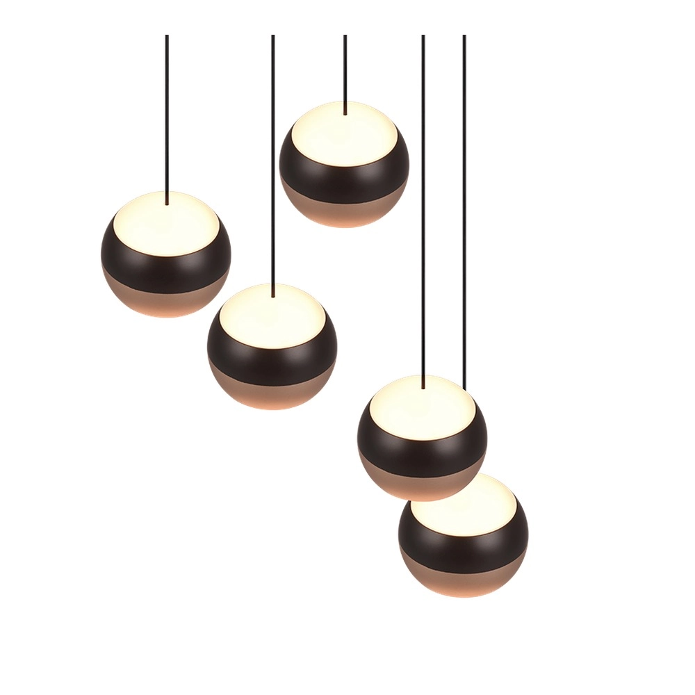Design-Pendellampe Orbit 5-Leicht-Patrone Trio 4017807578867