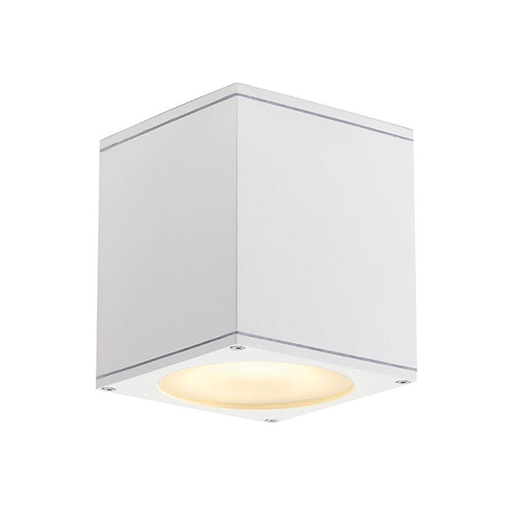 Veranda Strahler Big Theo Ceiling Out GU10 15cm weiß