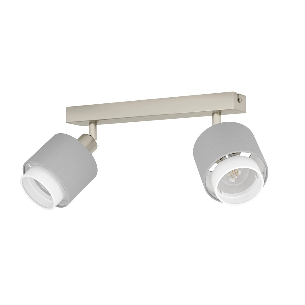 2-Licht Deckenlampe Bellizzi Edelstahl – 2x E14 Eglo 9008606304370