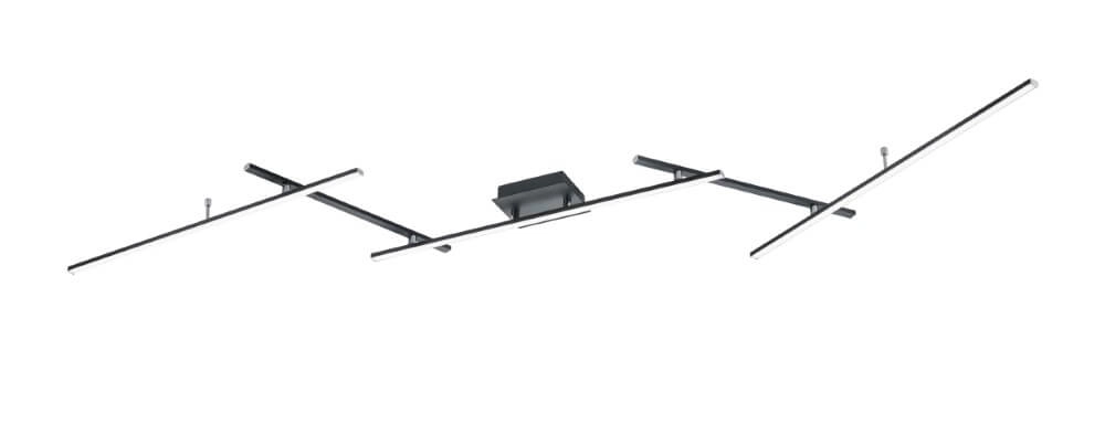 Deckenlampe Arvin 4-Streifen schwarz Trio 4017807504040