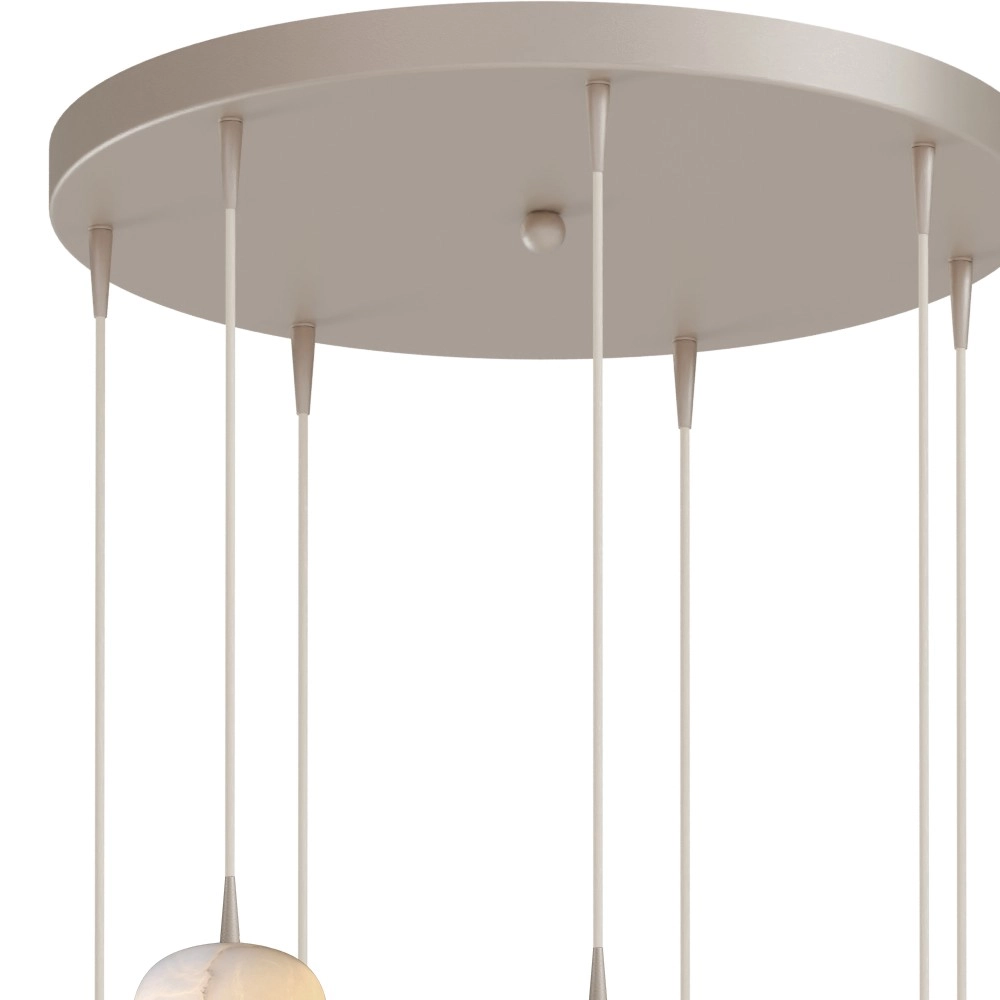 Design-Pendellampe Alta 7-Licht beige Terra Masterlight 8718121438306