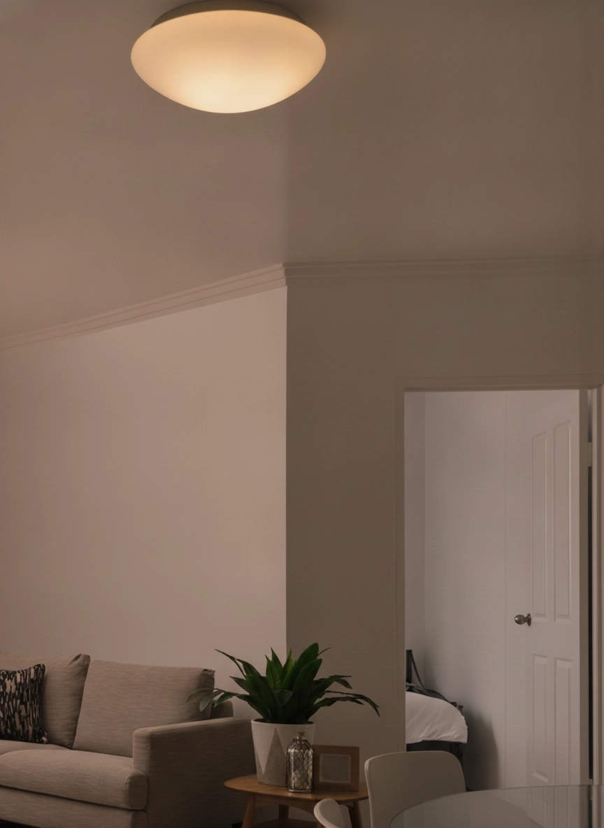 Deckenlampe Brest Ø 30cm weiß