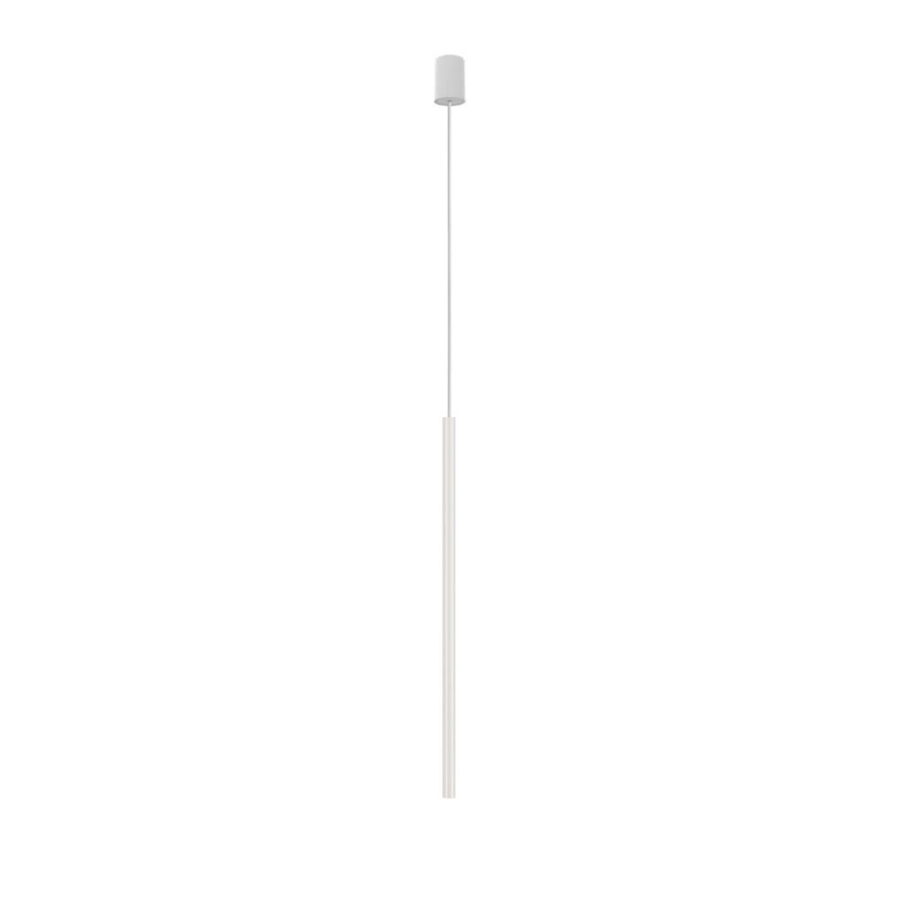 Schlanke Hängelampe Laser L 2,5cm weiß