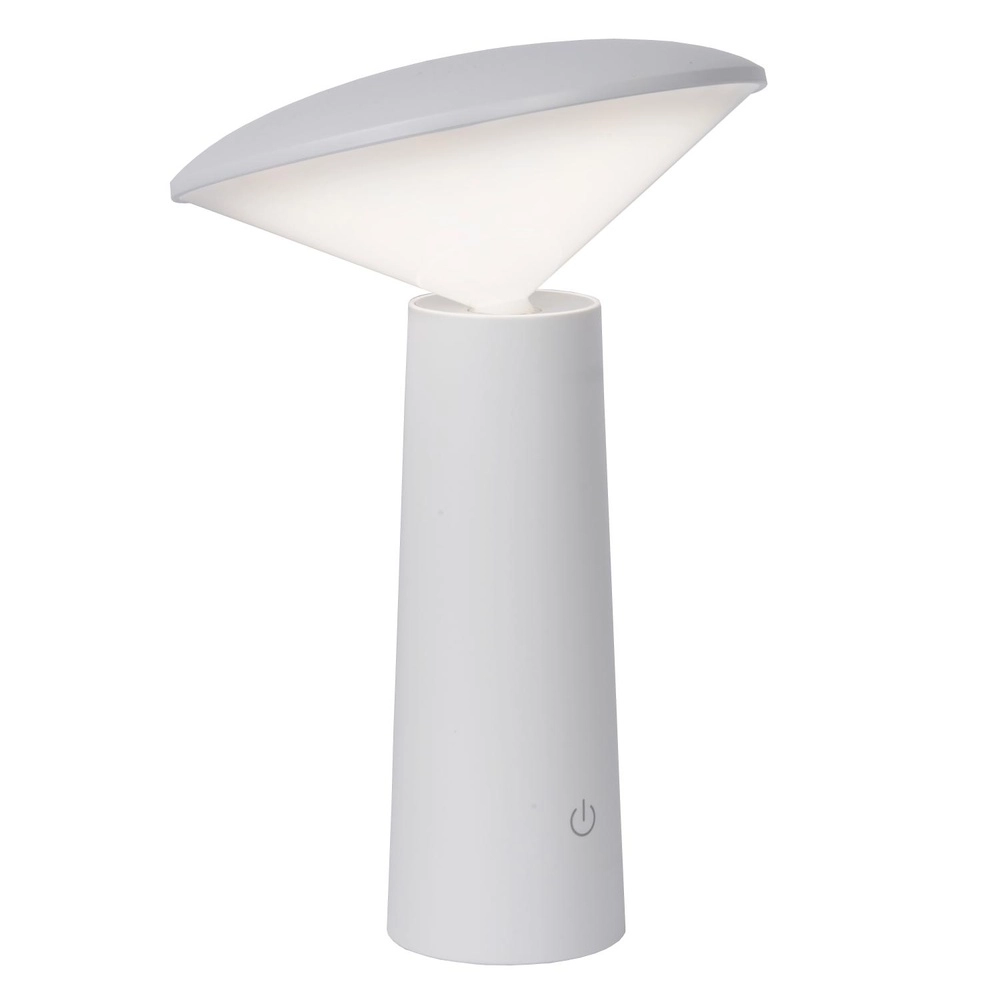 Wiederaufladbare Tischlampe Jive IP44 weiße Lichtfarbe einstellbar Lucide 5411212021977