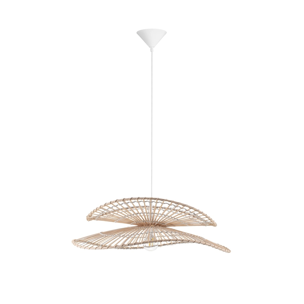 Rattan Pendelleuchte Artic Ø 60cm Lyora 5212017477286