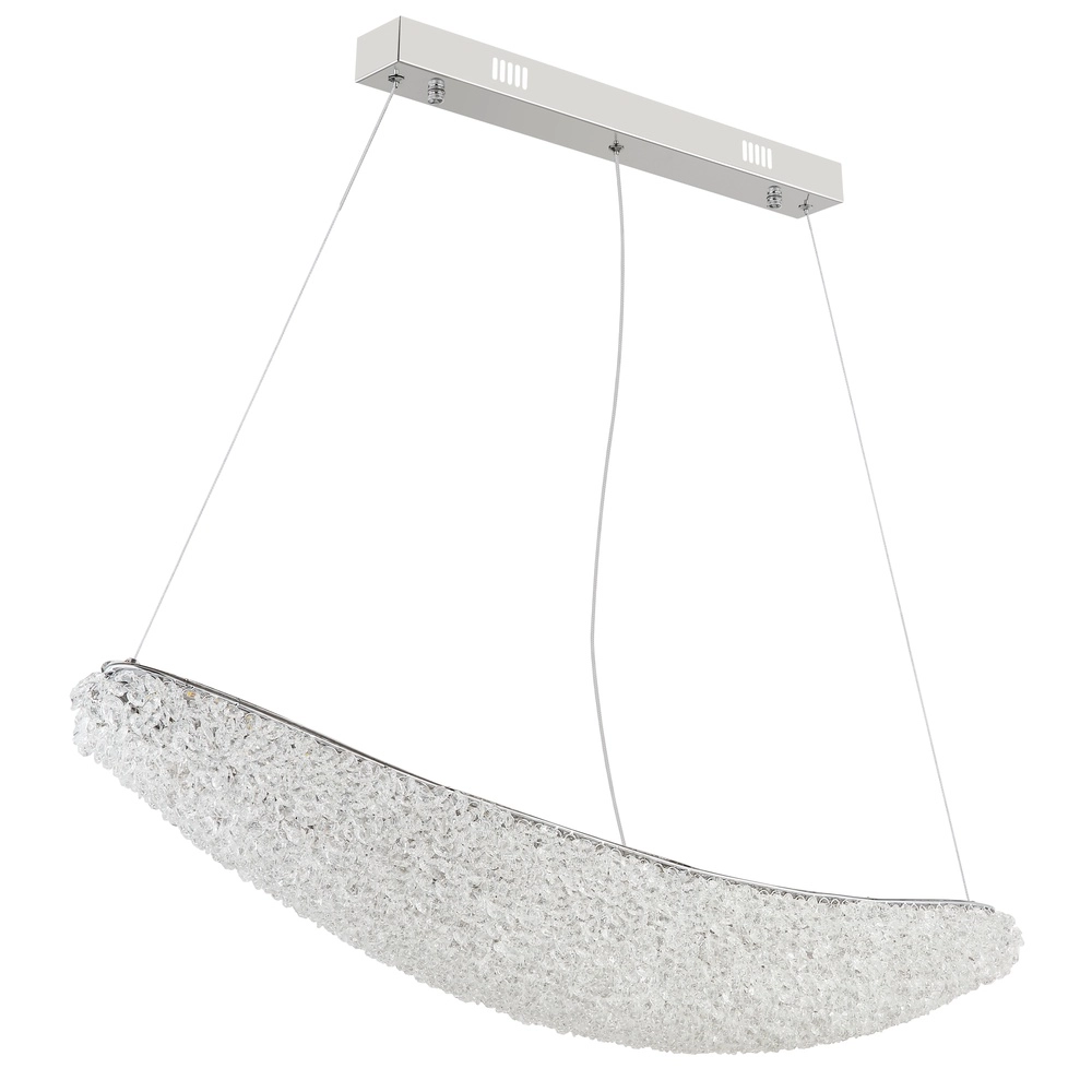 Pendellampe Kristalla Chrom Globo 9007371566785