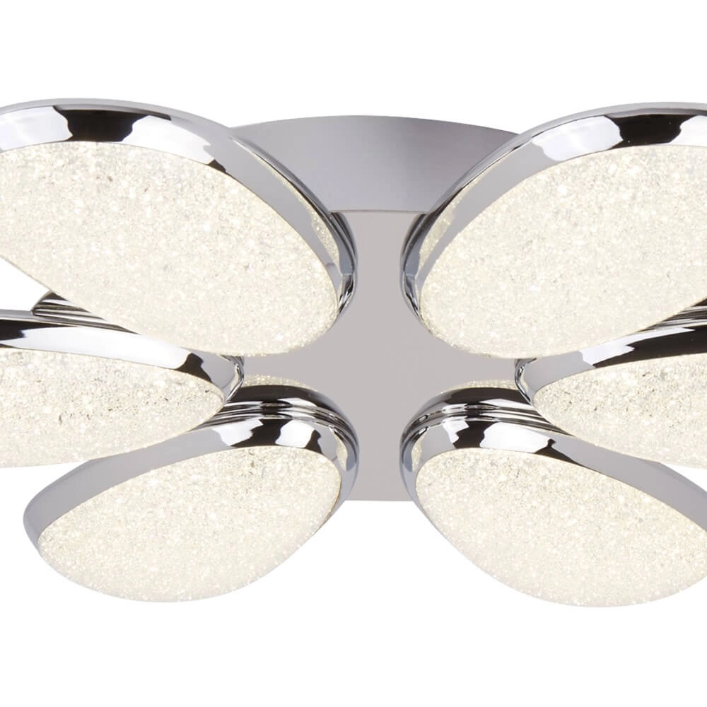Deckenleuchte Lori 6 Lichtgrau Searchlight 5053423097633