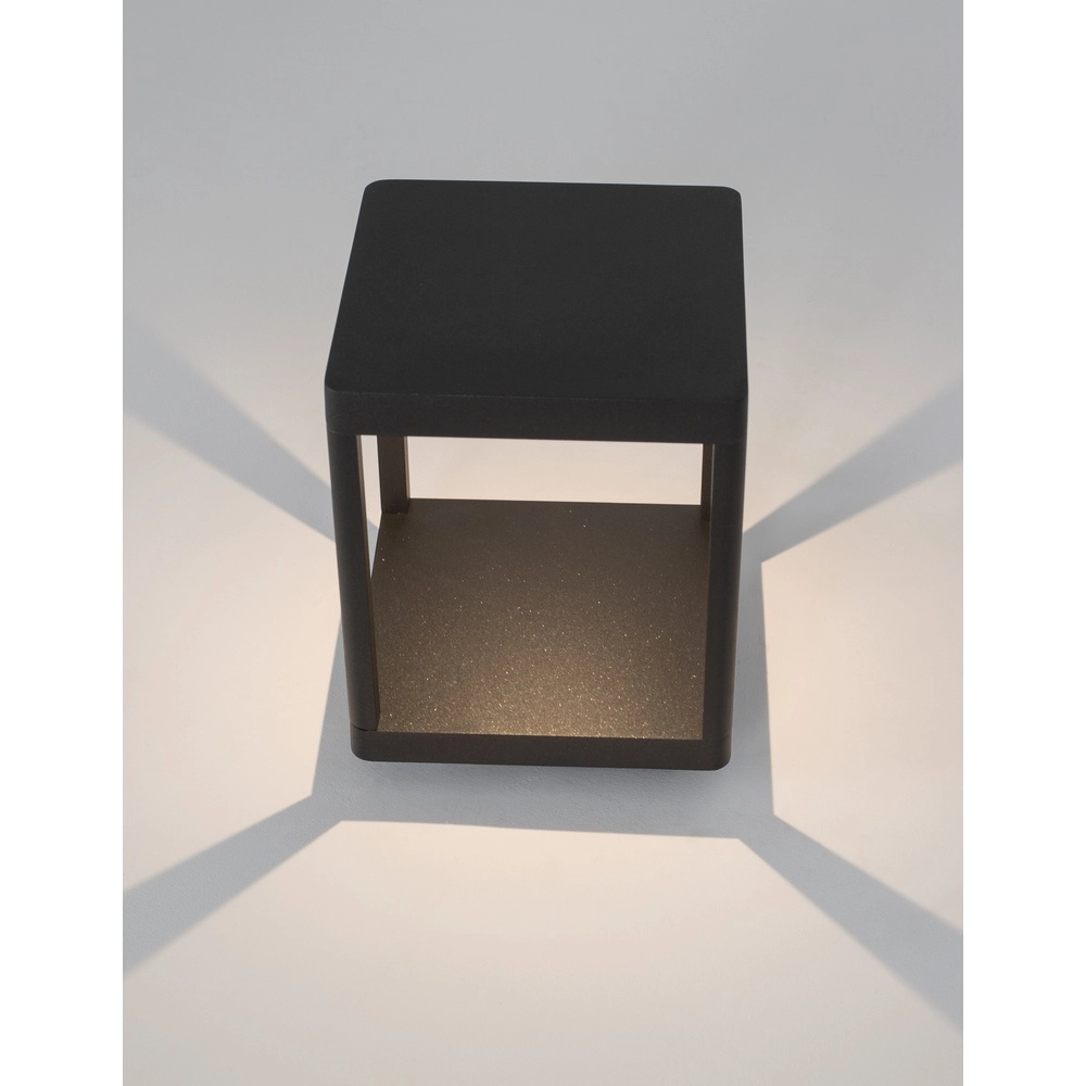 Quadratische Gartenlampe Surf ca. 23cm Lyora 5212017425454