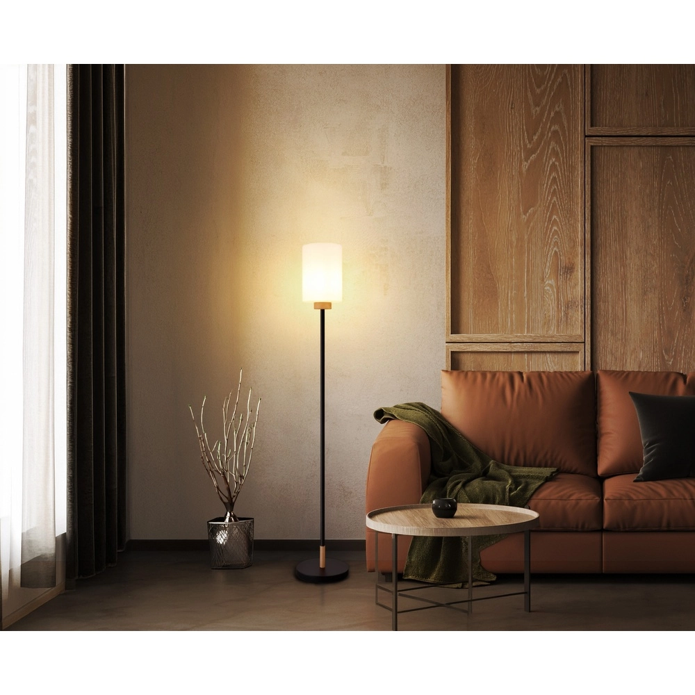 Stehlampe Rowena Schwarz Globo 9007371580996