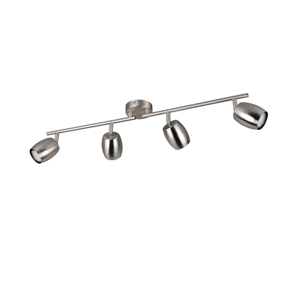 Deckenlampe Nancy 4-flammiges Nickel Trio 4017807657029