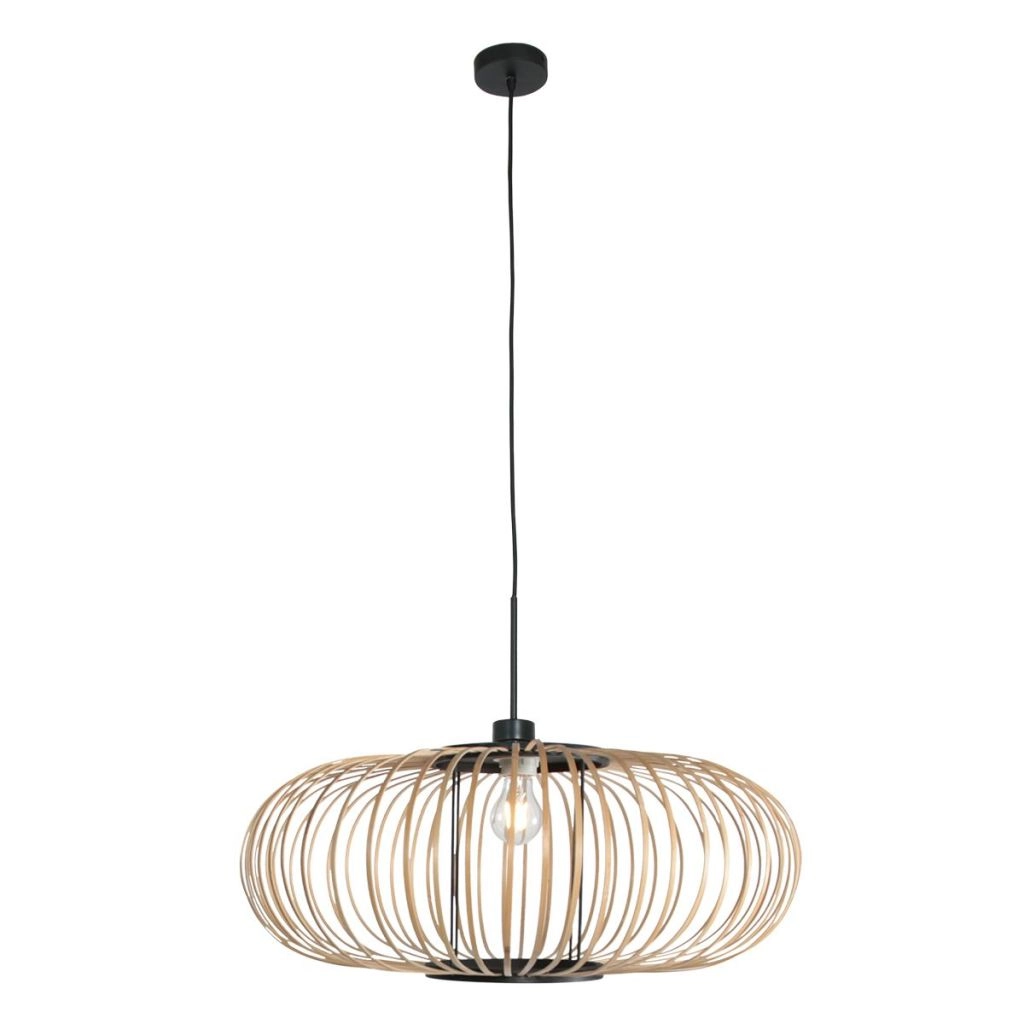 Pendellampe Silva mit Bambusschatten Ø60 cm Steinhauer 8712746182743