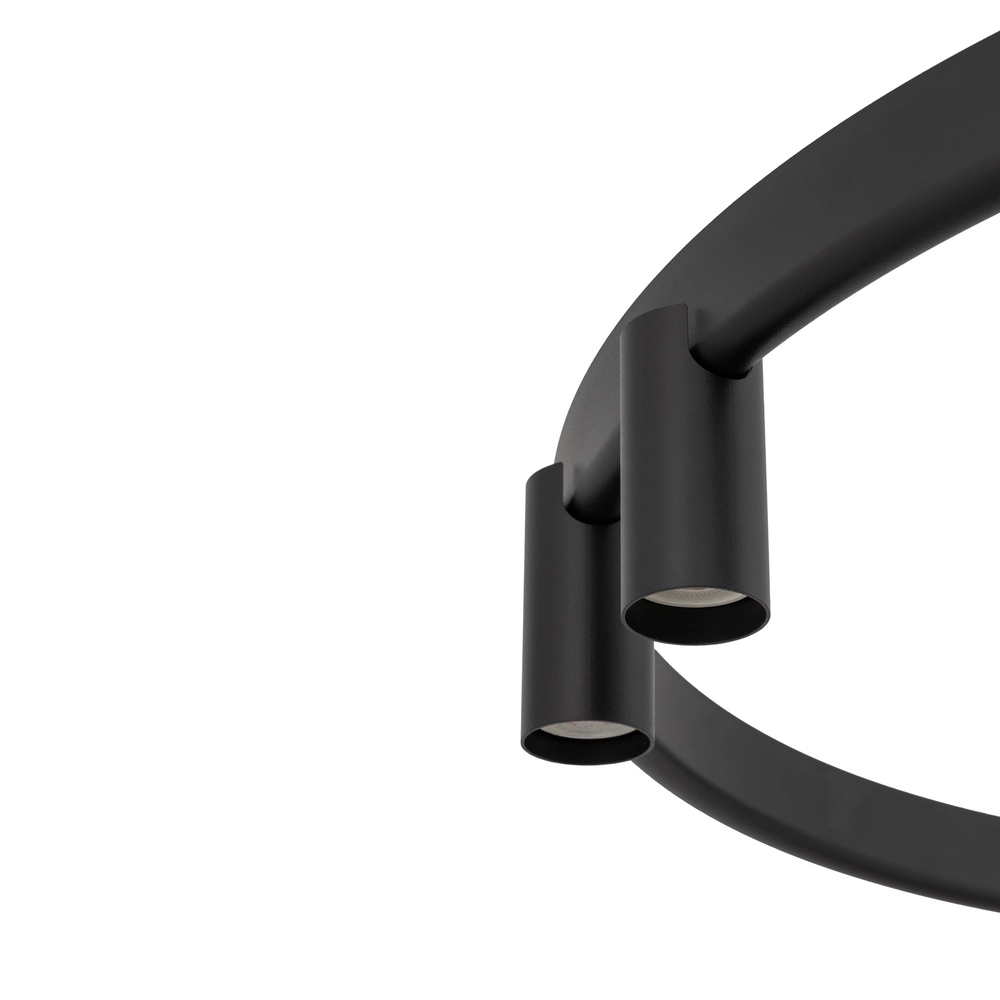 Design-Pendellampe Fourty schwarz Ø 80 cm Lyora 5903139122856