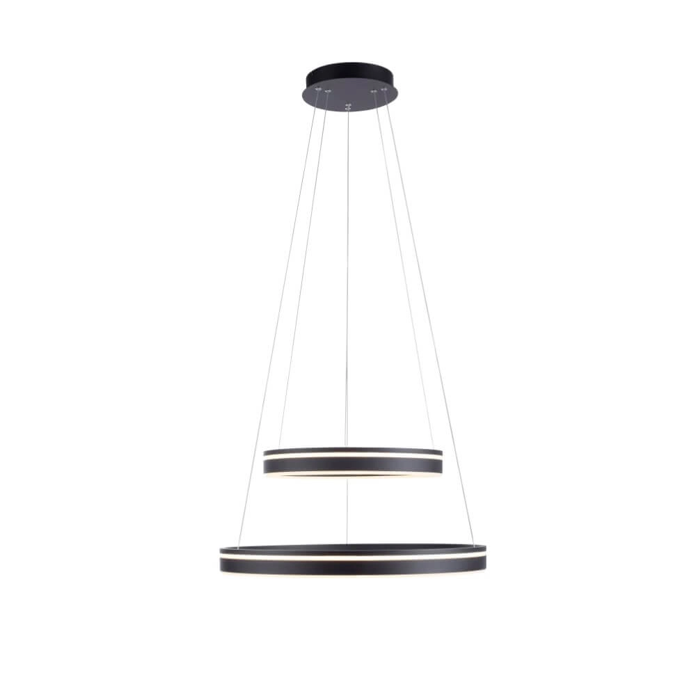 Hängelampe Q-Vito Ø 59cm Anthrazit Paul Neuhaus 4012248367445