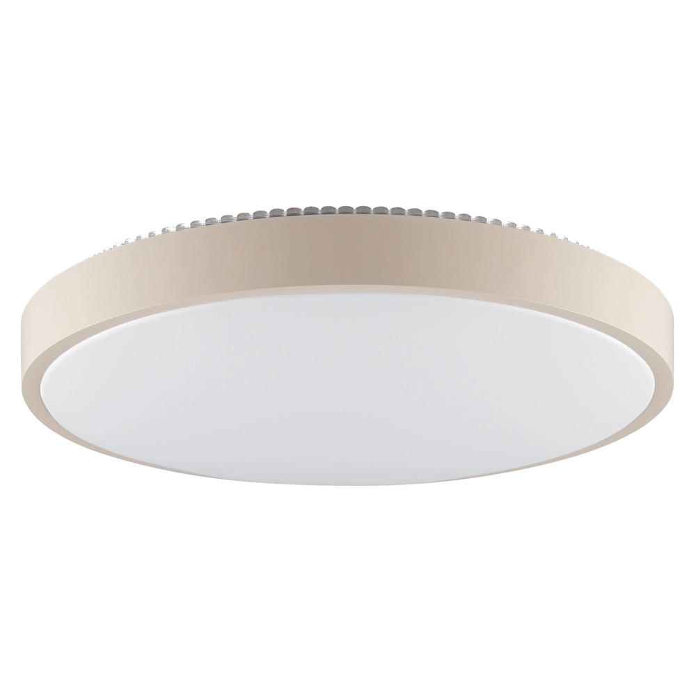 Deckenlicht Solistra sandbraun mit weißem Ø 44,5 cm Brilliant 4004353478994