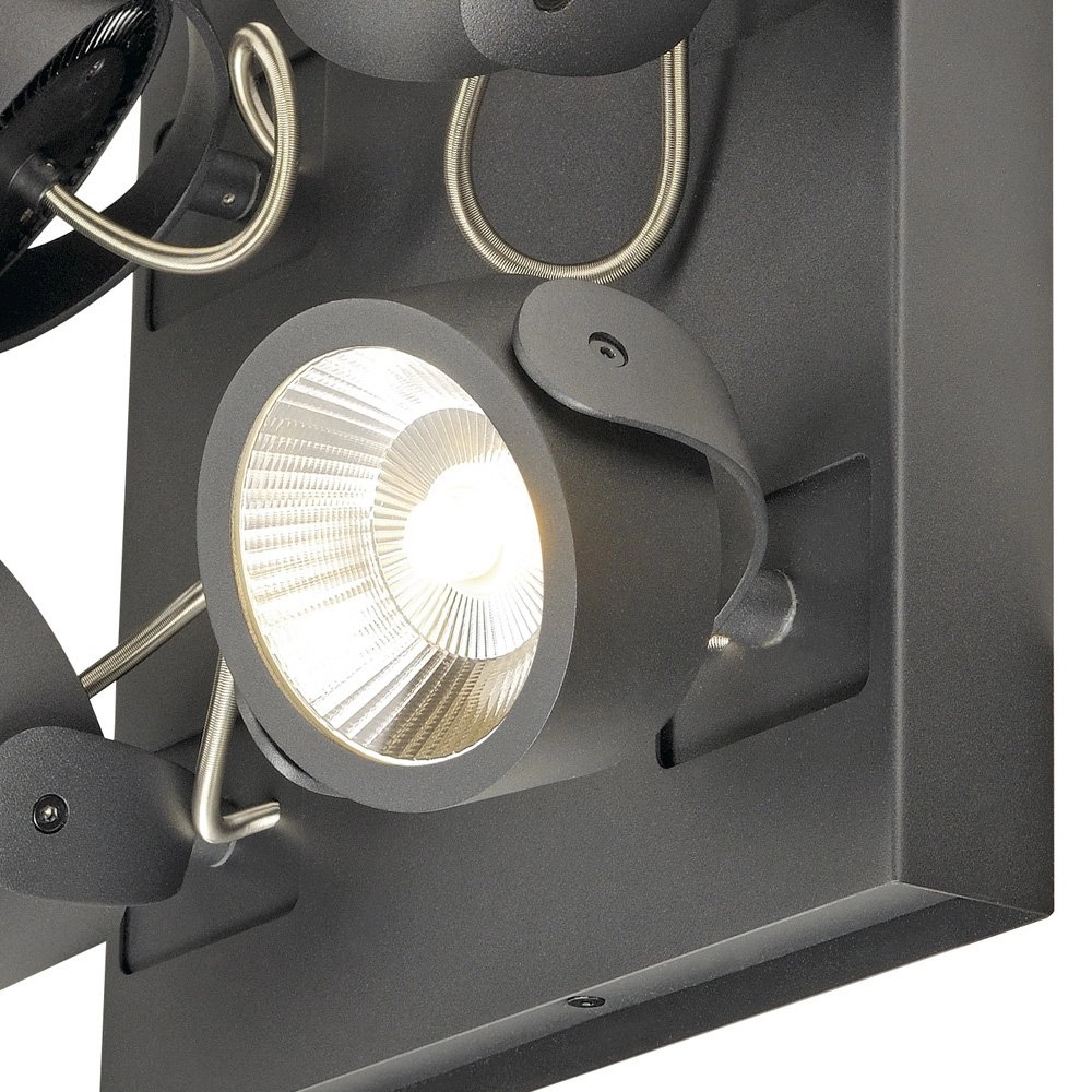 LED-Strahler Kalu Led 4 - Leuchten - 4x60W Anthrazit SLV 4024163177528