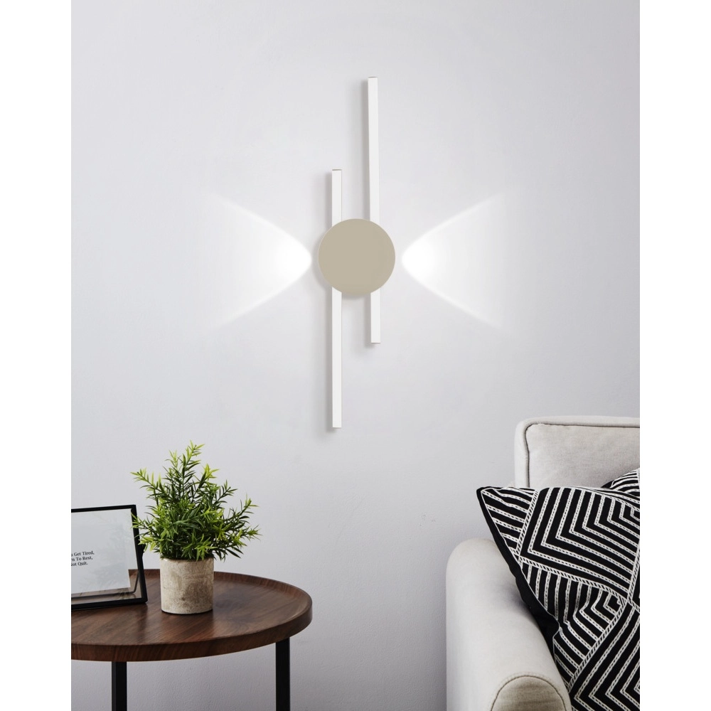 Design-Wandleuchte Venticello sandbraun Eglo 9008606357468