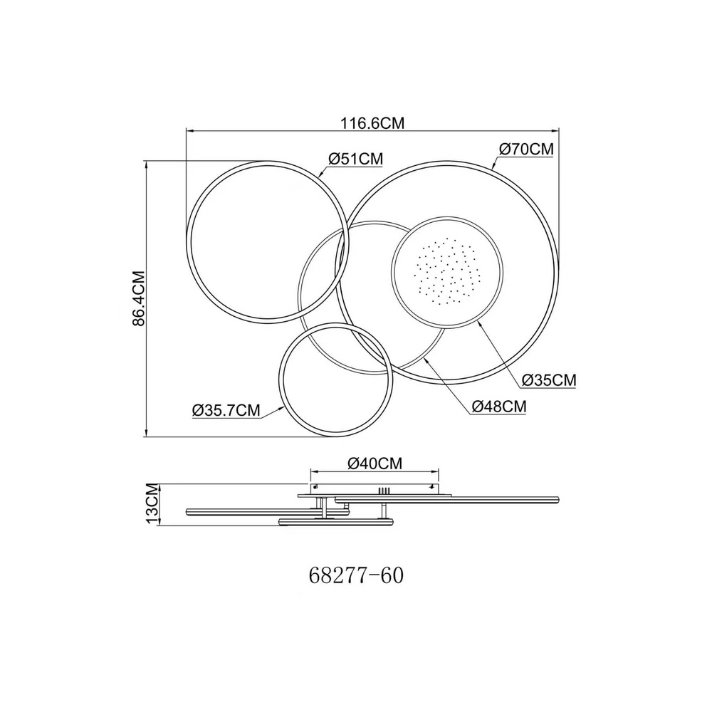 Silbergraue Deckenlampe Johnson Moderne Zeit Globo 9007371580552