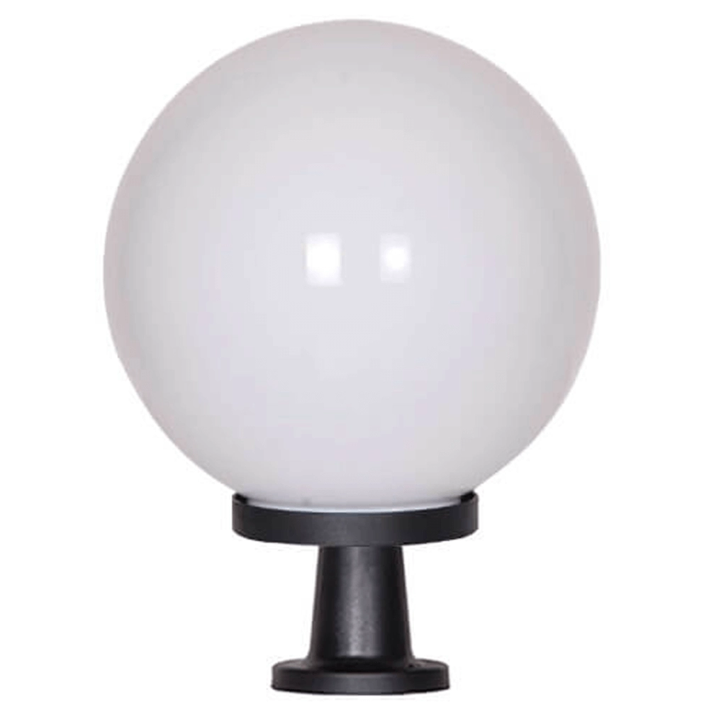 Globus-Leuchte Bolano 58cm. Sockel Opal