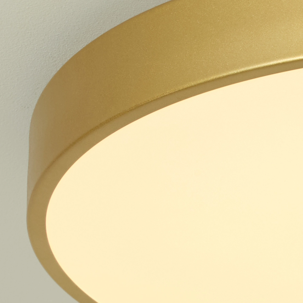 Deckenlicht Grace Ø 50cm Gold Lyora 5053423315904