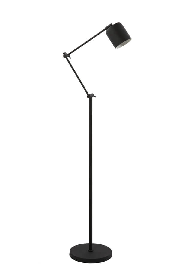 Schwarze Leselampe Rijeka ca. 150cm Light & Living 8717807742171