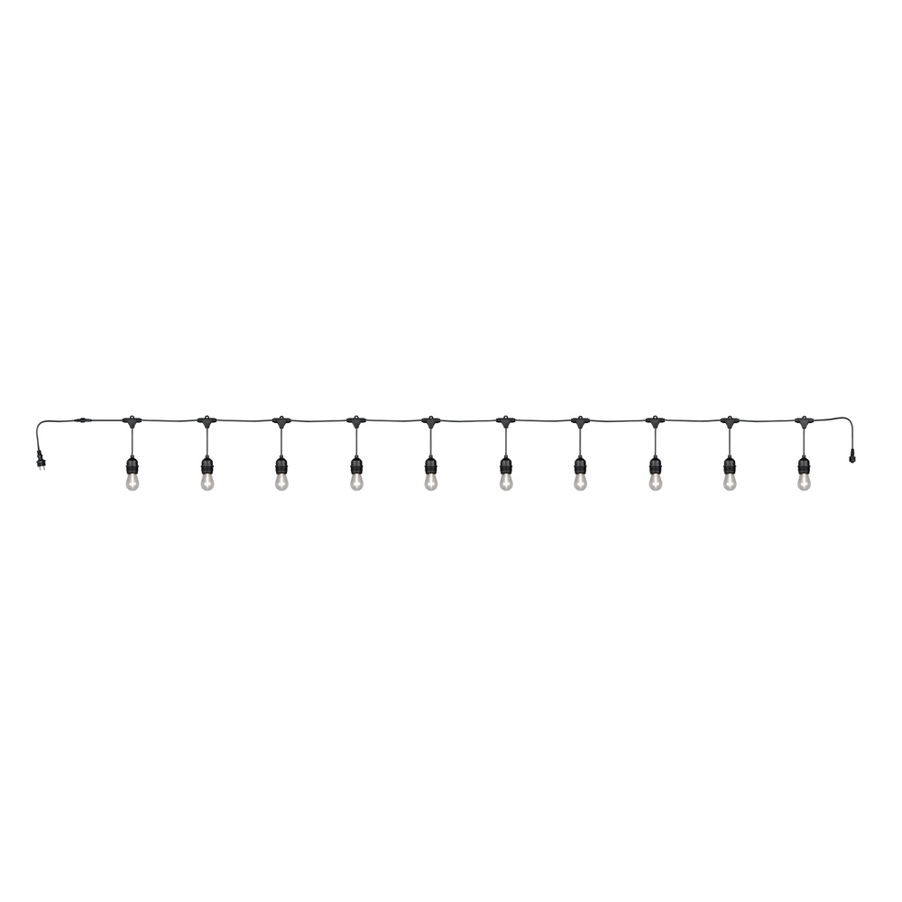 Party-Lichter Chain Schwarz 10-flammig Trio 4017807622720