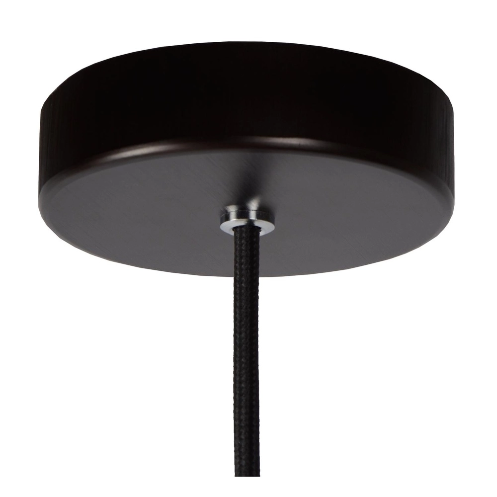 Pendellampe Zino Ø 10cm schwarz Lucide 5411212740885