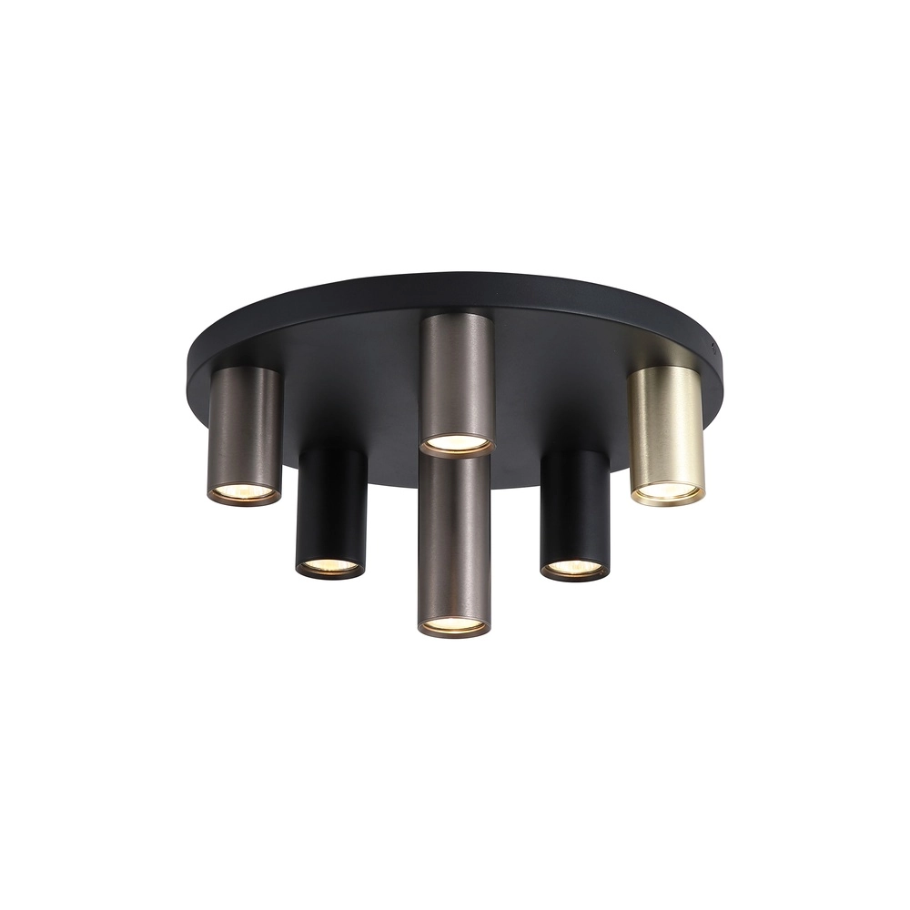 Deckenlampe Tubes rund