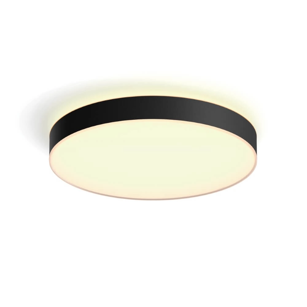 Deckenleuchte Hue Enrave XL - White Ambiance Ø 55,1cm schwarz Philips 8718696176481