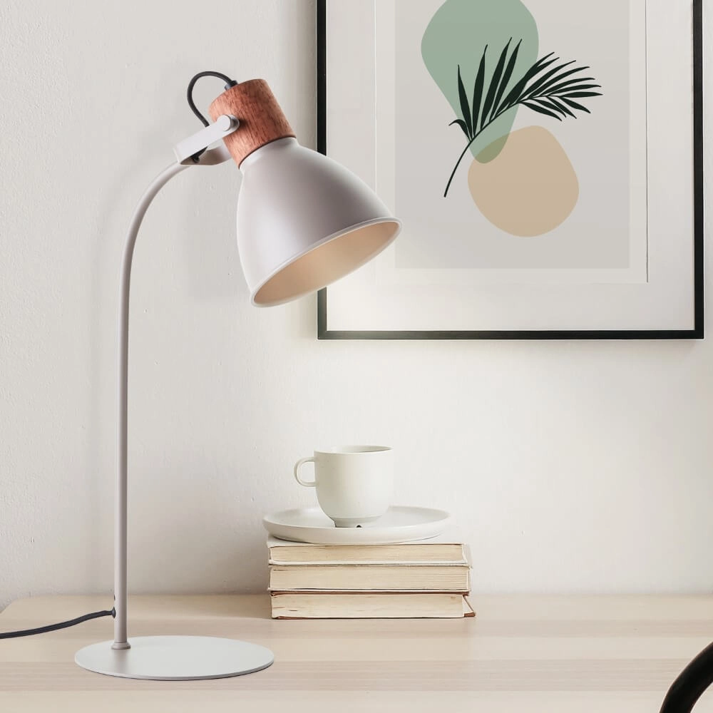 Tischlampe Erena Taupe Brilliant 4004353412974