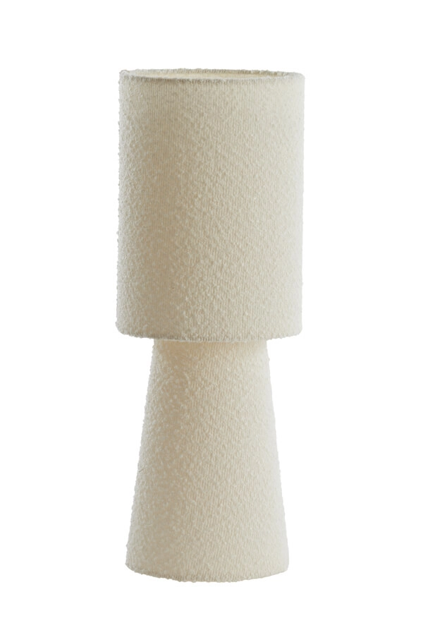 Teddy Tischleuchte Micky hellcreme Ø 20cm Light & Living 8717807712525
