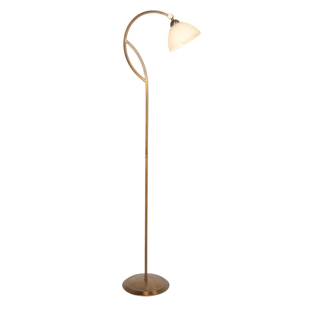 Klassische Stehlampe Anthea Bronze