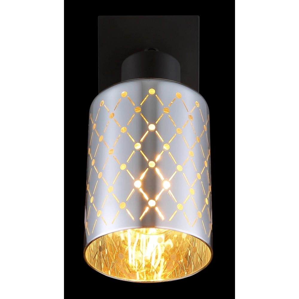 Design-Wandlampe Alonso Schwarz Globo 9007371578245
