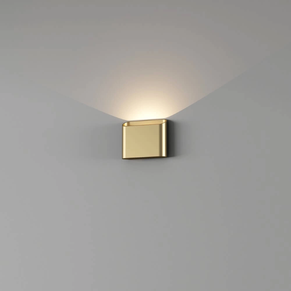 Wandleuchte Diaz 1L Gold gebürstet Artdelight 8720701102583
