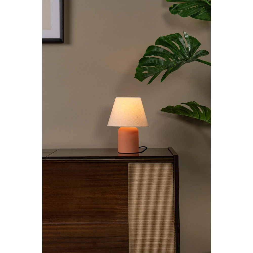 Tischlampe Macia Terrakotta Lucide 5411212061584