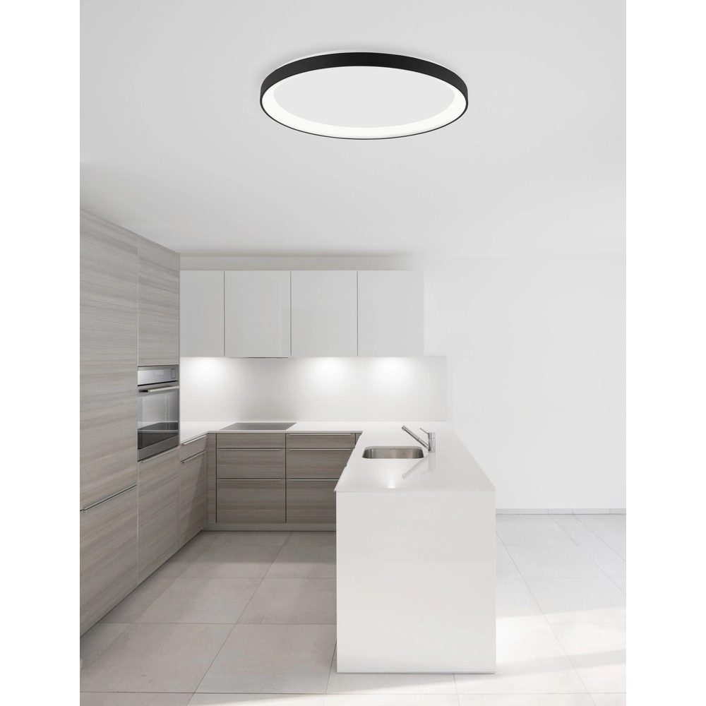 Design-Deckenleuchte Pertino Ø 38cm schwarz Lyora 5212017445971