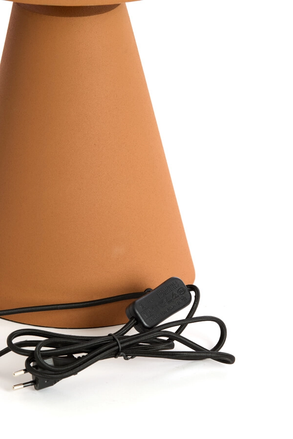 Design-Tischleuchte Surrina orange Ø 31cm Light & Living 8717807743581