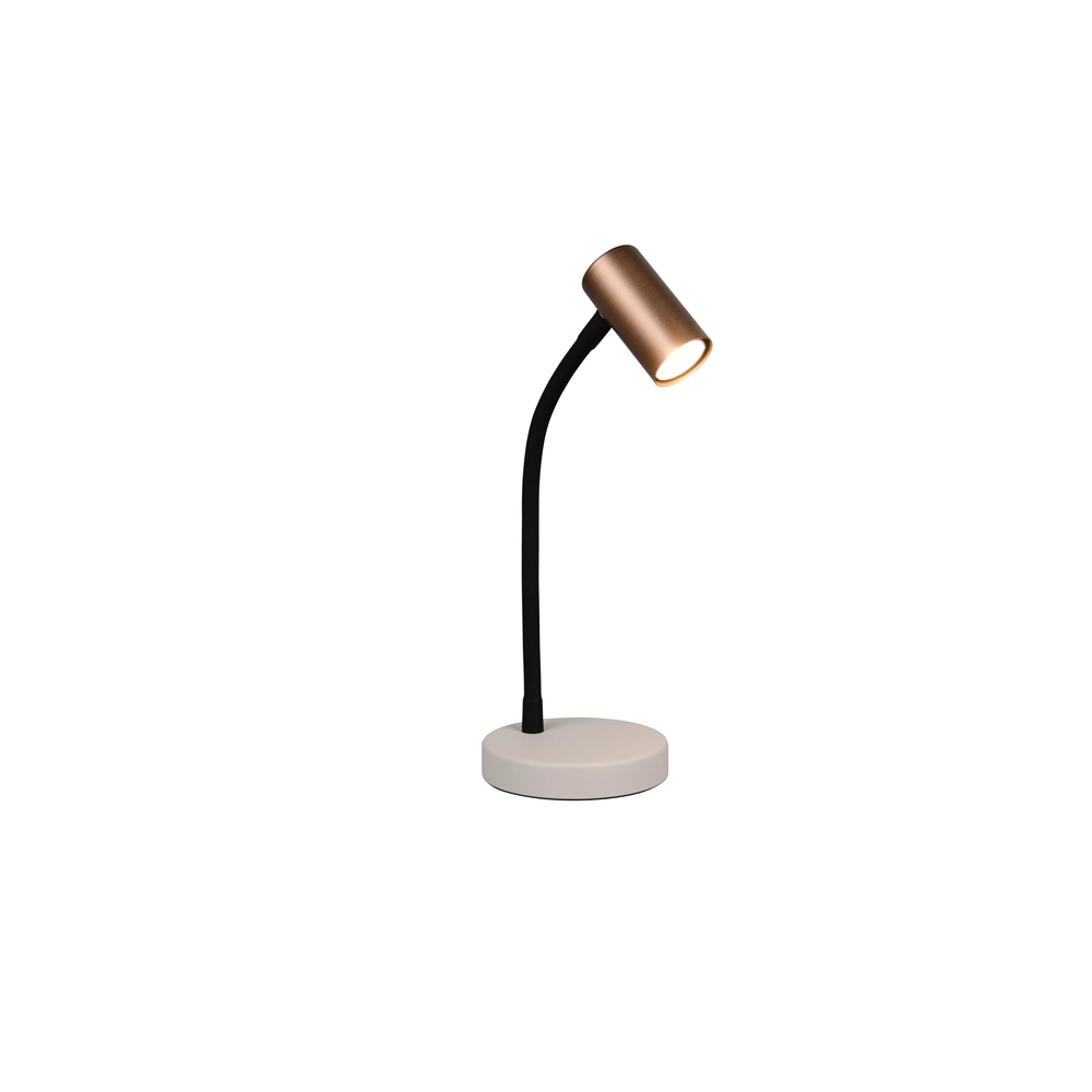 Tischlampe Taryn Design Mocha Brown Trio 4017807685732