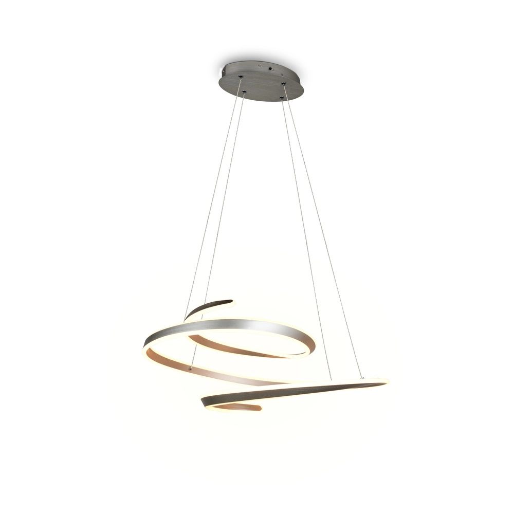 Moderne Pendellampe Arlington Nickel