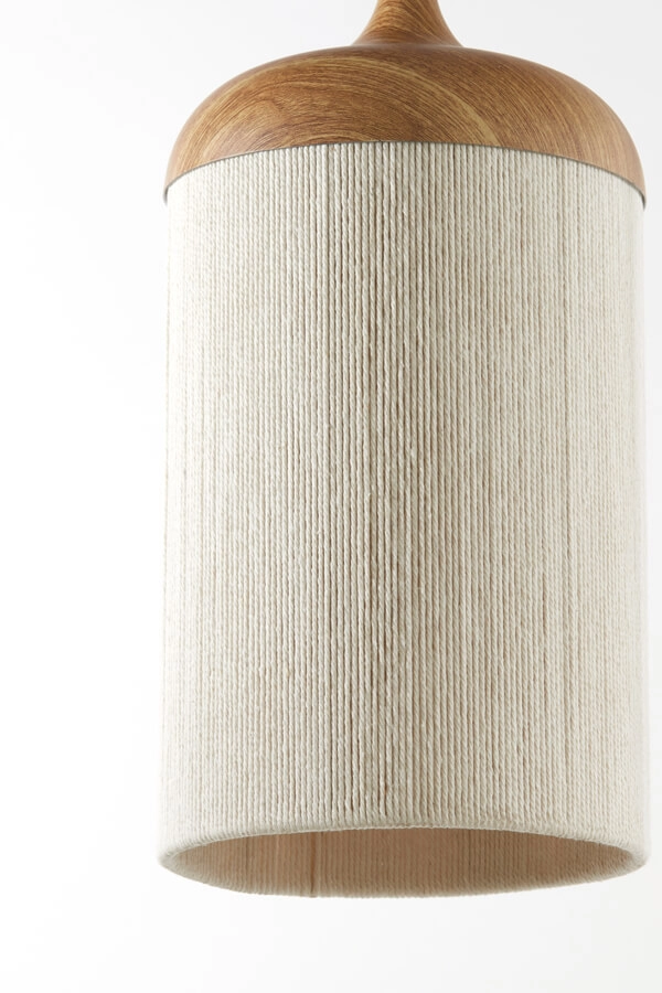 Pendelleuchte 3-flammig Dania Heller Holzdruck Light & Living 8717807710101
