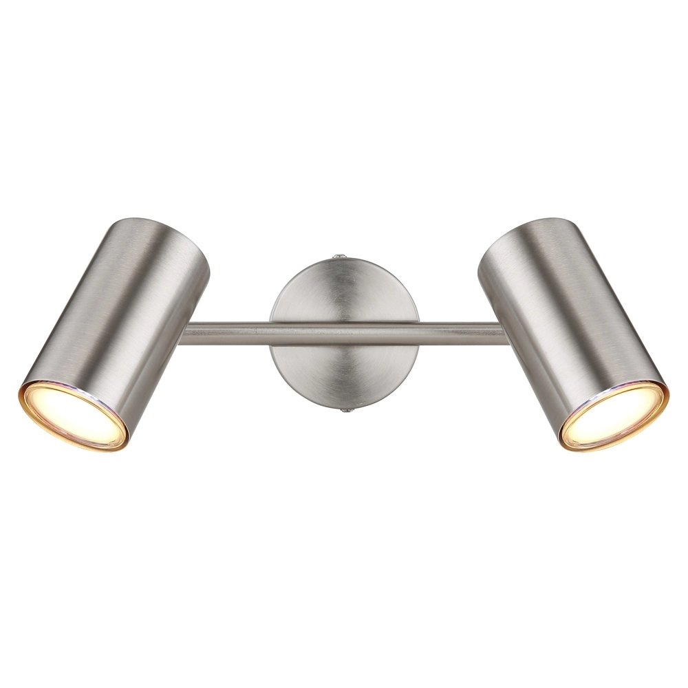 2-Licht Deckenlampe Allvi Nickel Globo 9007371457762