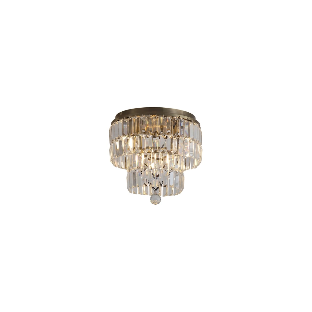 Deckenlampe Empire antikes Messing Ø 34cm