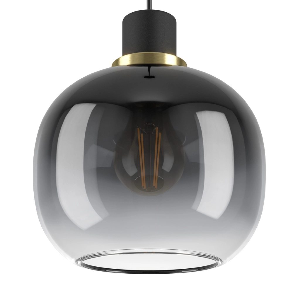 Glas-Pendellampe Oilella Ø 19cm – Rauchglas Eglo 9002759996161