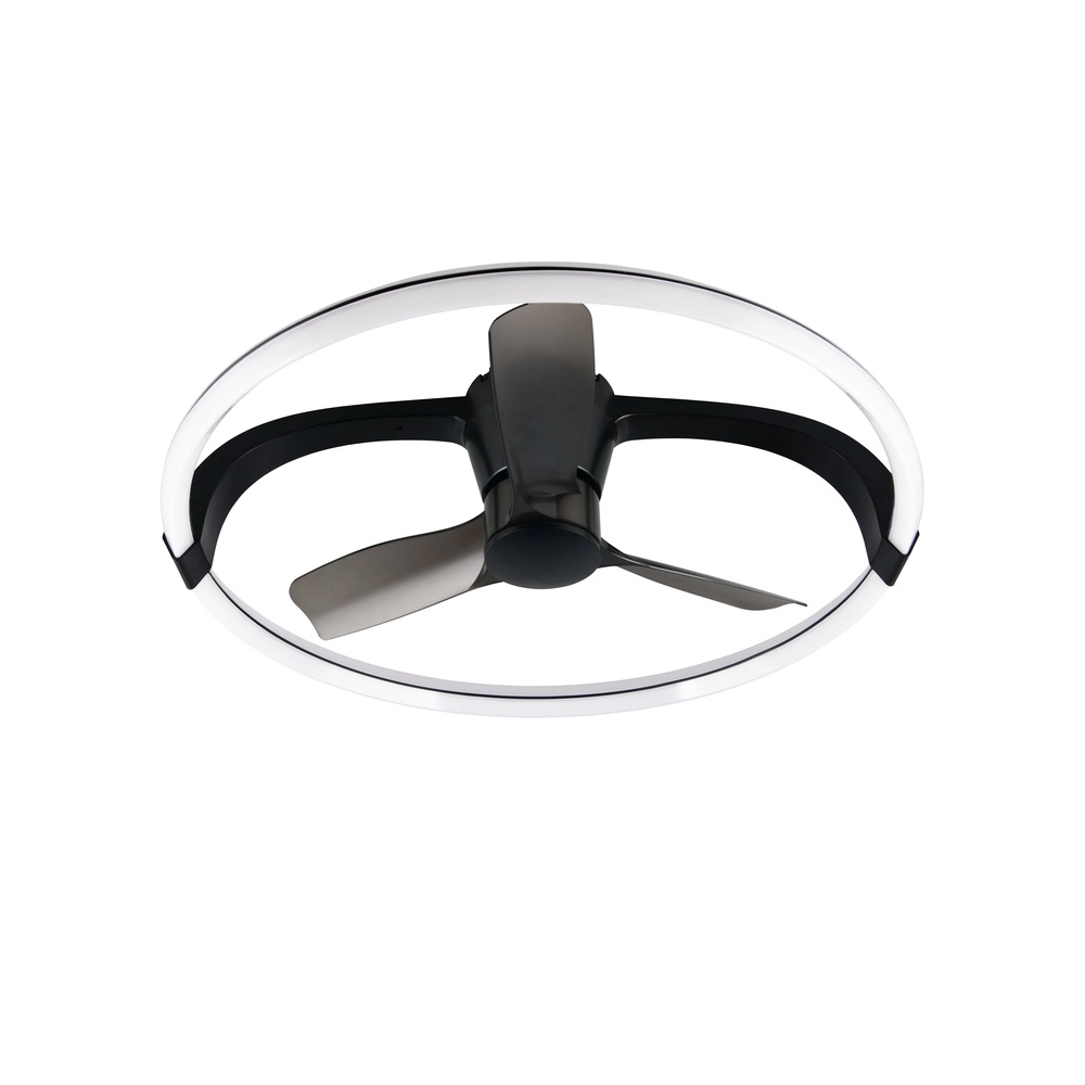 Smarthome-Lüfter Stockholm schwarze Ø 73,5 Tuya Trio 4017807693133