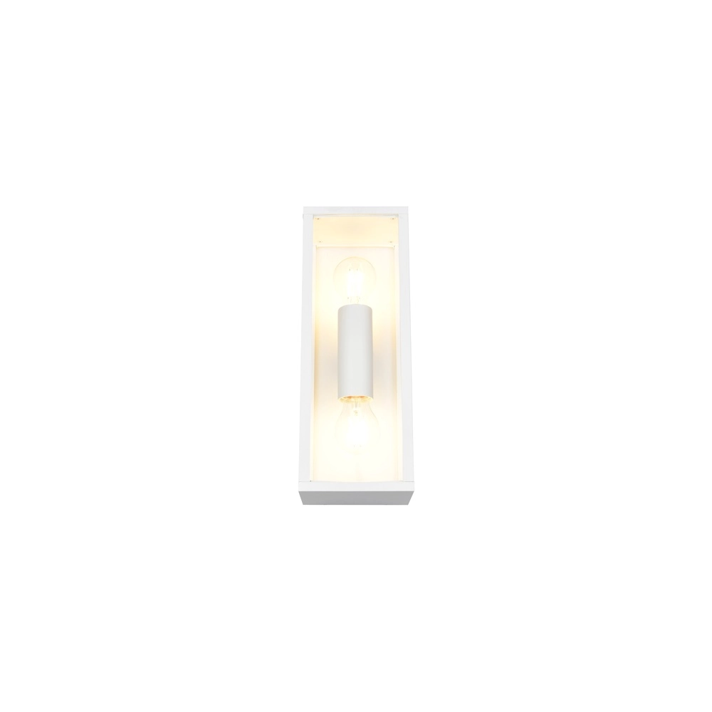 Design-Wandleuchte Garonne weiß 38cm Trio 4017807647549